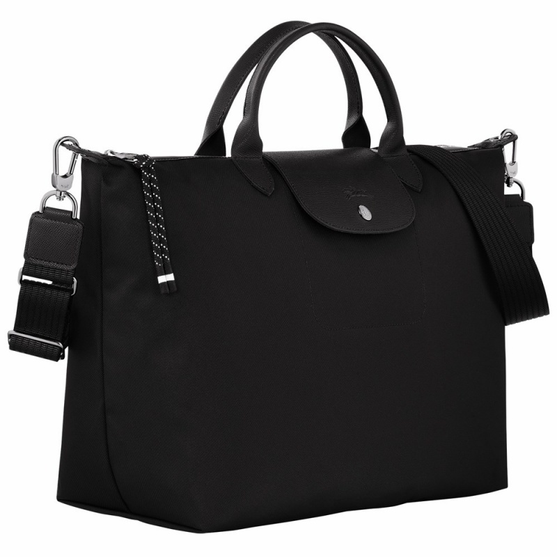 Black Longchamp Le Pliage Energy XL Women's Handbags